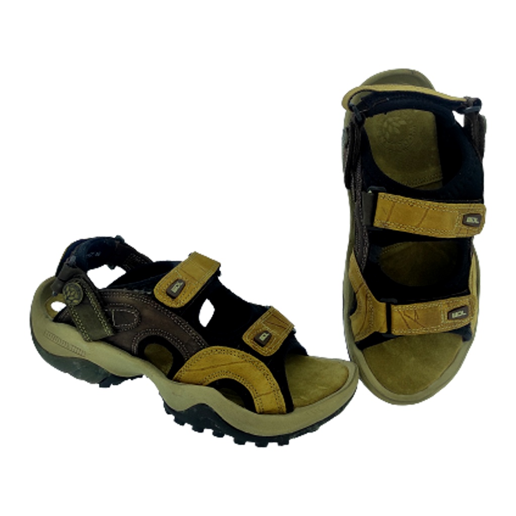 WOODLAND SANDAL 1033111 CAMEL MEN S LETHER SANDAL Chakhdi